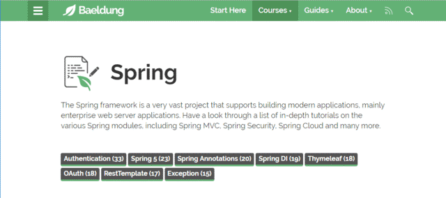 baeldung spring boot