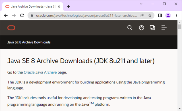 java jdk 1.8 download for windows