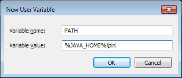 java set path